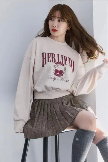 [ 익명 배송 ] Classic Cherry Sweatshirt