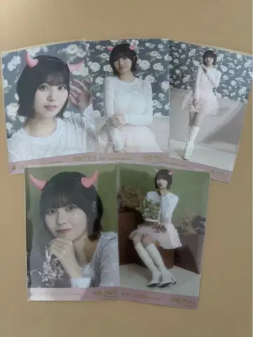 노기자카46 개인 브로마이드 나카니시 아루노 2025 할로윈 5종 컴프