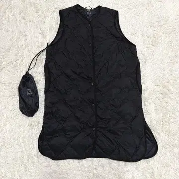 유니클로 울트라 라이트 다운 롱 베스트 이너 다운 다운 베스트 S