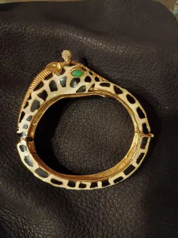 CINER 사이너 기린 팔찌 초레어 빈티지 1980년대