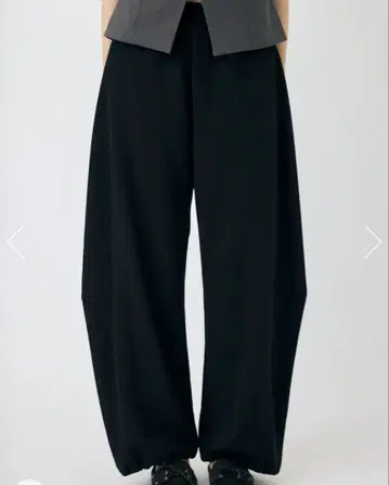 moussy CURVE LINE 스웨트 팬츠
