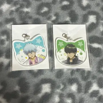 은혼 사카타 긴파치 히지카타 토시로 B상 난자 아크릴 키링