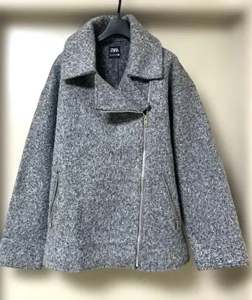 부클 자켓 라이더스풍