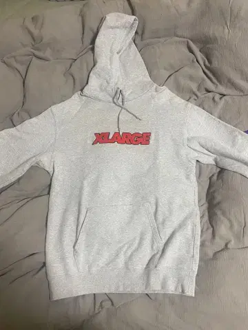 XLARGE 그레이 후드티 XL