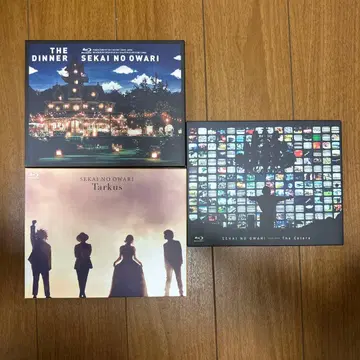 SEKAI NO OWARI 라이브 DVD 3장 세트
