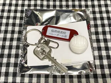 하이큐!! 트레이딩 고교명 포함 열쇠고리 참 이나리자키 고교