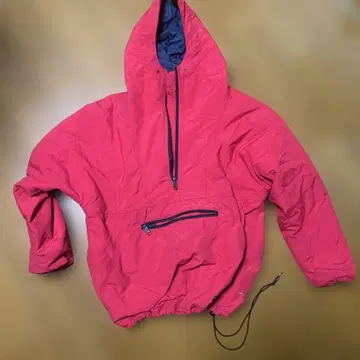 L.L.Bean 후드 부착 나일론 자켓 빨간색