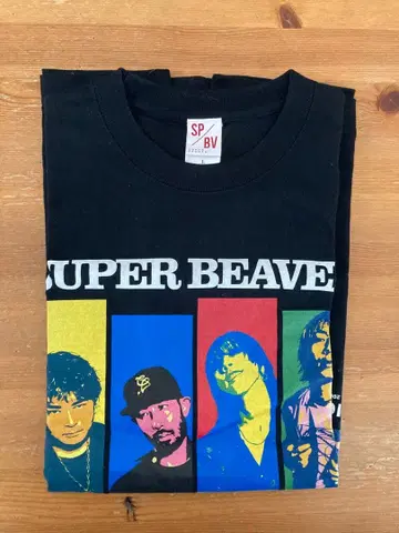 SUPER BEAVER 밴딩 T셔츠