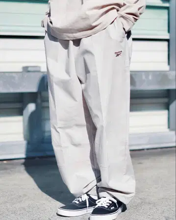 [Reebok/리복] 이지 팬츠/루즈 실루엣 트윌 하의 M