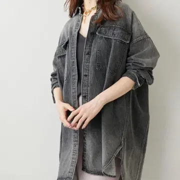 Whim Gazette DENIM 셔츠 원피스