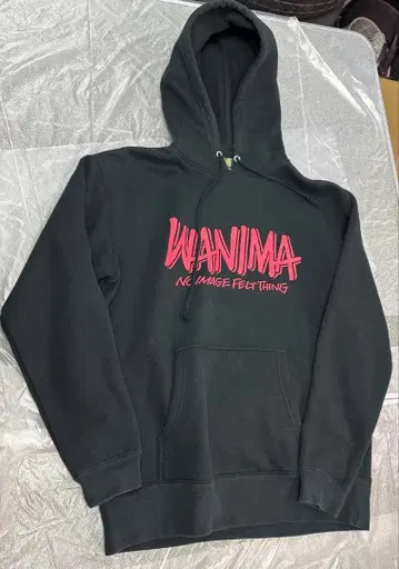 WANIMA 블랙 후드티 L 사이즈