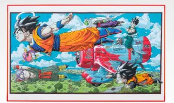 제일복권 드래곤볼 40th C상 40주년 기념 펼침 비주얼 보드