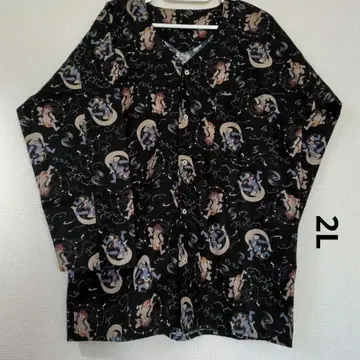 다보셔츠 블랙 풍신뇌신 2L