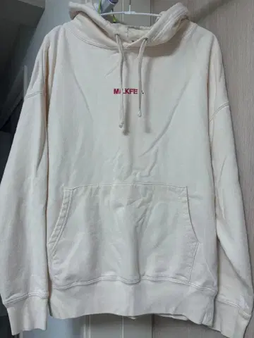 MILKFED. 후드티 M 크림
