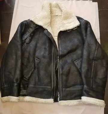 블랙 라이더 자켓 쉘파 포함