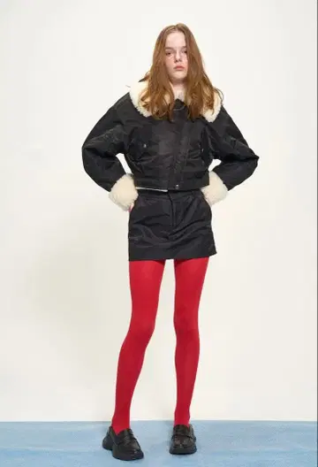 THETOE 패딩턴 2way 재킷 블랙 S