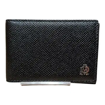 [ 새상품급, 거의 미사용 ] 던힐 패스 케이스 카드 케이스 가죽 블랙