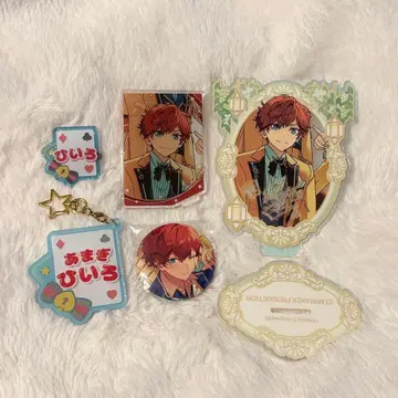 앙스타 아마기 히이로 캔뱃지 아크릴 스탠드