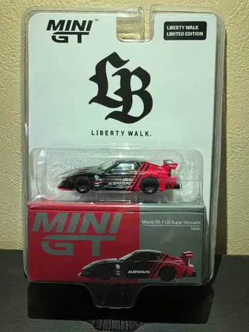 MINI GT 마쓰다 RX-7 LB 슈퍼 실루엣