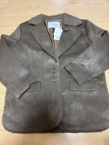 [ 새상품 ] Darich 샤기 오버 자켓 코트