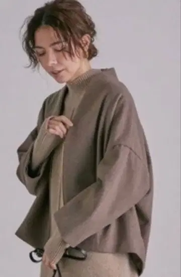 SALON adam et rope 블루종 브라운