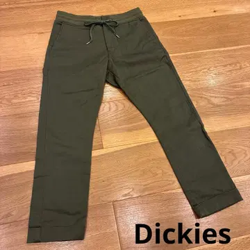 디키즈 카키 그린 캐주얼 팬츠