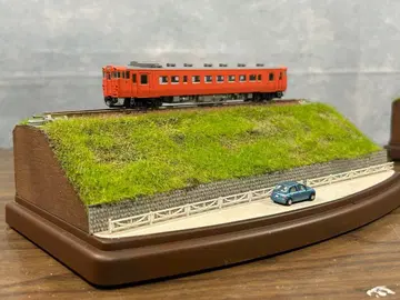 오데 채널 N 게이지 완성 디오라마 축제 목틀 가드 레일 B 케이스 포함