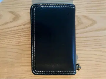 quitter 쿠이타 천연 가죽 지갑 블랙