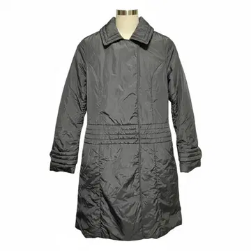 VIVENNE TAM 비비안 탐 그레이 나일론 롱 코트