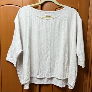 파야카 헴프 7부 소매 티셔츠 상의 키나리