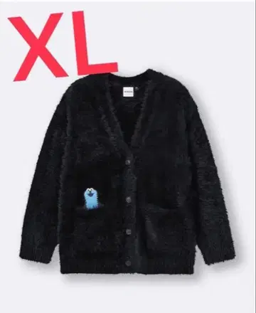 퍼펫 순순 GU 가디건 블랙