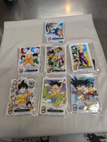 드래곤볼 제일복권 40th F상 ACLLECT 7종 세트