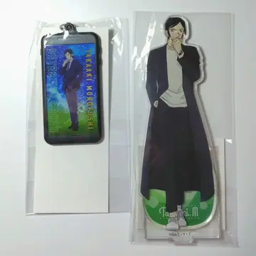 모로후시 타카아키 아크릴 스탠드 키링 미개봉 2점