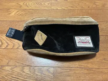 Mister Piece 웨스트 파우치 바디백 블랙/베이지