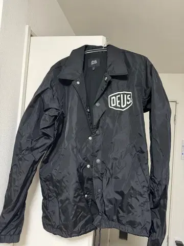 Deus Ex Machina 블랙 나일론 자켓 S