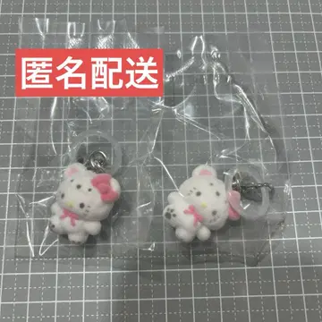 키티 산리오 메지루시 액세서리 폭신폭신 스노우