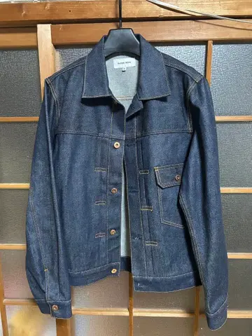 GLOBAL WORK 2nd 데님 자켓 다크 블루