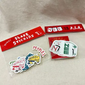 미개봉 새상품 PEOPLE1 NEE 스티커 세트