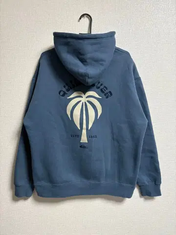 [ 새상품급 ] Quik silver 퀵실버 후드티 L 블루 계열