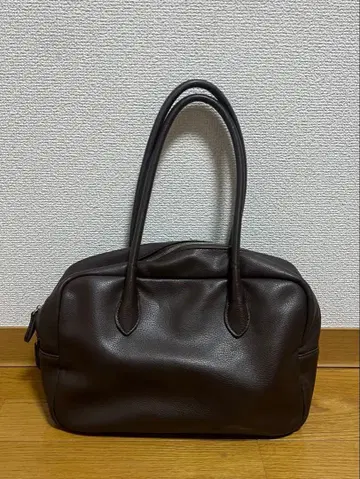 다크 브라운 핸드백