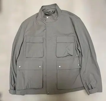 MUJI LABO 나일론 워크 블루종 L 샌드 베이지