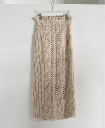 anuke cable knit skirt 36