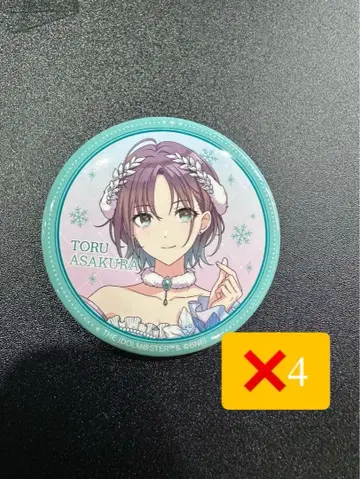 사야마 스키장 샤니마스 캔뱃지 아사쿠라 토오루