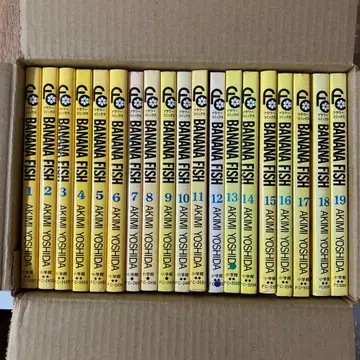 BANANA FISH 플라워 코믹스 전 19권 세트 요시다 아키미
