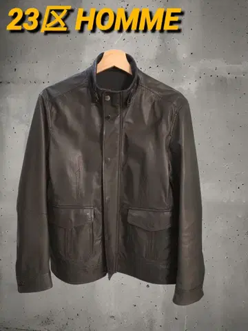 [ 23구 HOMME ] 램 가죽 싱글 라이더 S~M 사이즈 정도