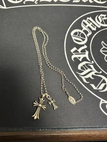 크로스 목걸이 [미사용 새상품] 실버 가공