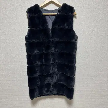 [ 택 포함 새상품 ] Lufufu 프리 사이즈 인조 모피 베스트