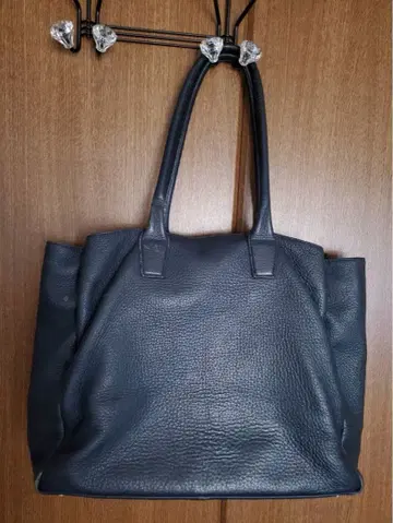 EPOCA 토트백 블랙 가죽 토트백