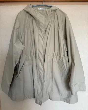 아메리칸 홀릭 마운틴 후드티 블루종 아우터 베이지