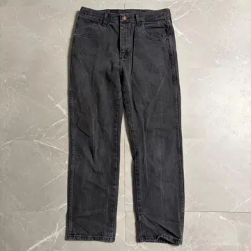 Rustler 러스틀러 블랙 데님 데님 팬츠 랭글러